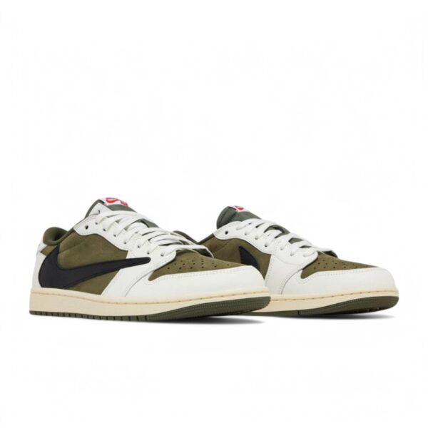 Air Jordan 1 Low Travis Scott Medium Olive - Image 2