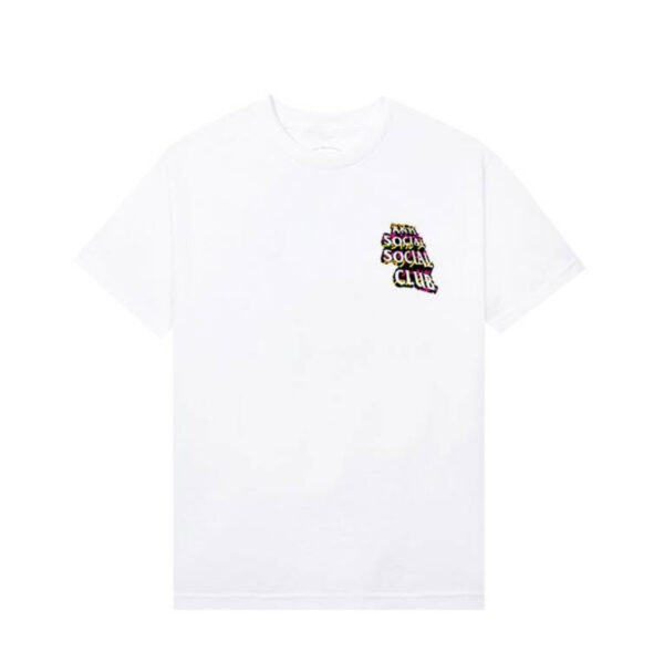 Anti Social Social Club Twisted Quickness Tee Blanco - Image 2