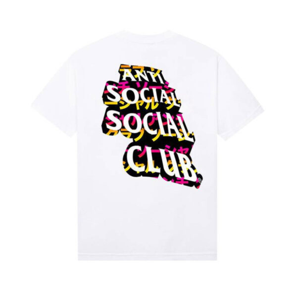 Anti Social Social Club Twisted Quickness Tee Blanco