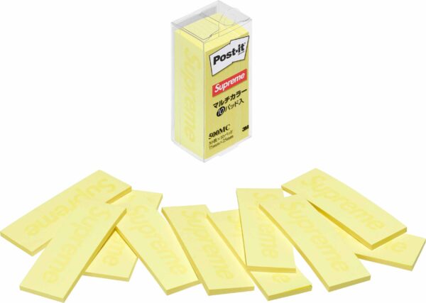 Supreme Post-Its (10 Pack) 500 MC amarillo - Image 2