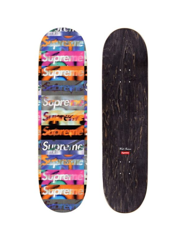 Supreme Distorted Logo Skateboard Deck