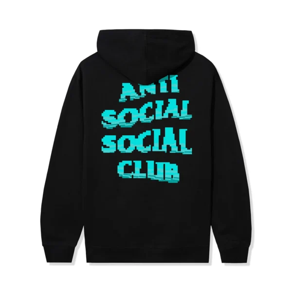 Anti Social Social Club We Melt Alone Hoodie Negro