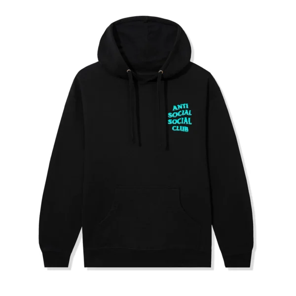 Anti Social Social Club We Melt Alone Hoodie Negro - Image 2