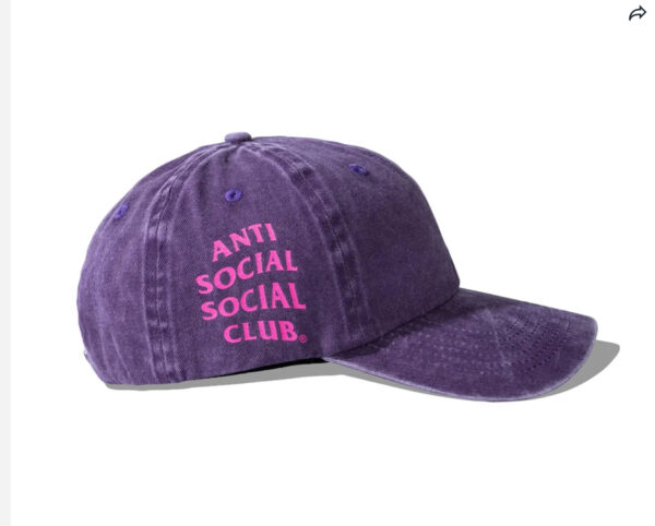 Anti Social Club Mind Games Morado - Image 2