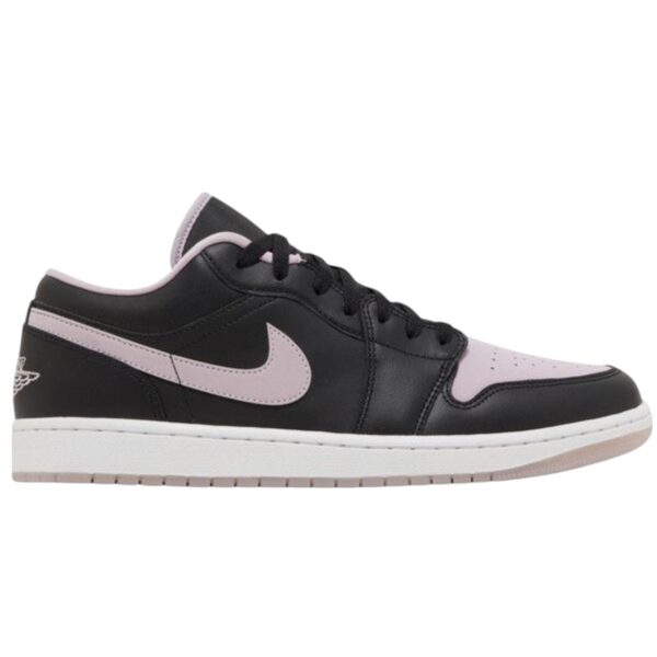 Air Jordan 1 Low Black Iced Lilac
