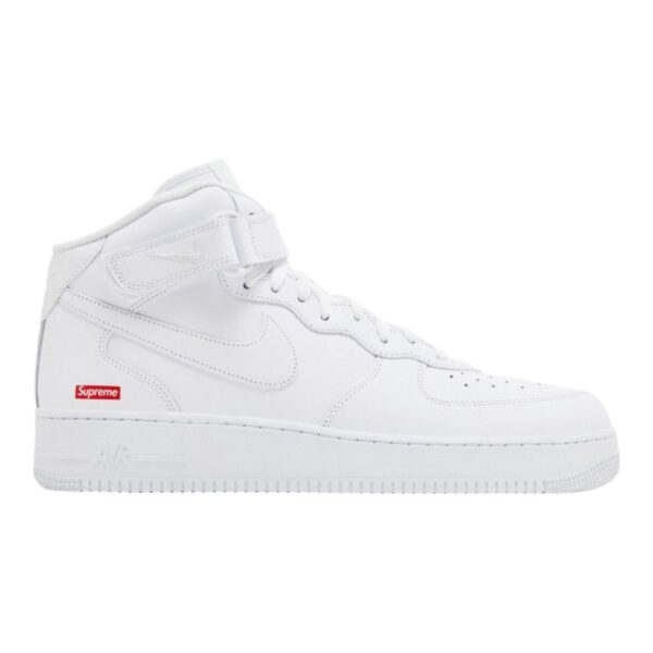 Air Force 1 mid supreme “white”