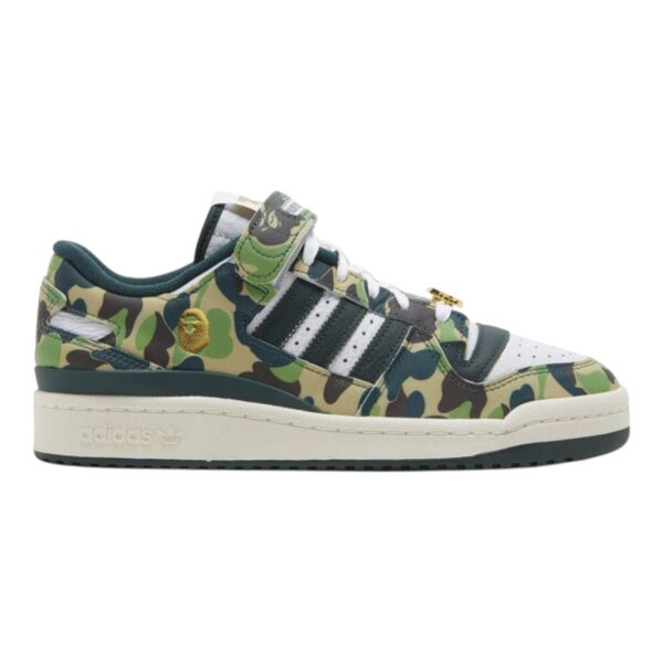 Adidas Bape x Forum Low 84 “‘30th Anniversary Green”