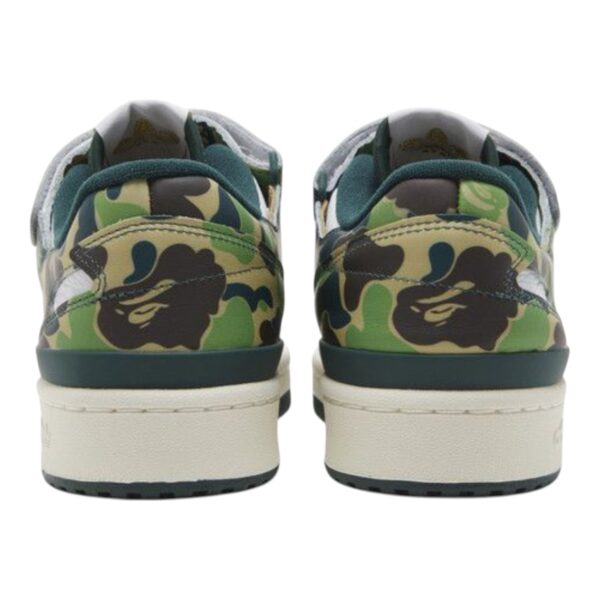 Adidas Bape x Forum Low 84 “‘30th Anniversary Green” - Image 2