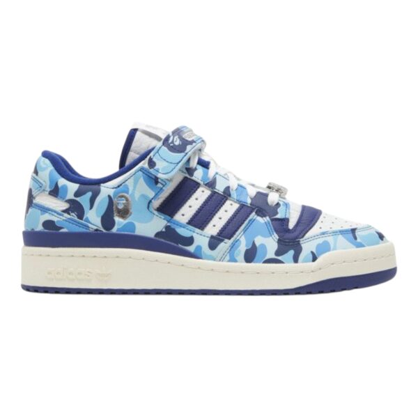 Adidas Bape x Forum Low 84 “‘30th Anniversary Blue”