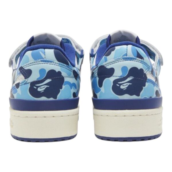 Adidas Bape x Forum Low 84 “‘30th Anniversary Blue” - Image 2