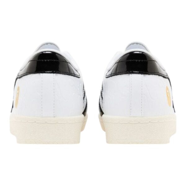 Adidas Bape Superstar Vintage “White Black” - Image 2