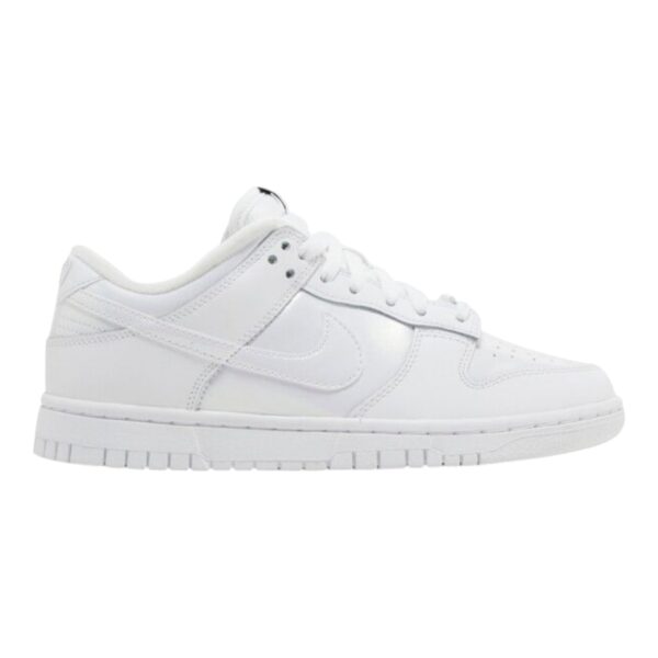 Dunk Low “Just Do It” White Iridescent