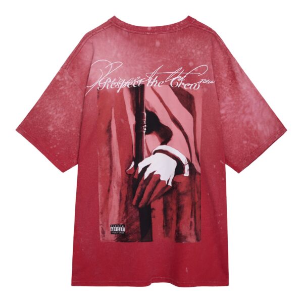 DVNO Vintage Distresedd Hit Graphic Tee - Image 2