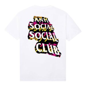 Anti Social Social Club Twisted Quickness Tee Blanco