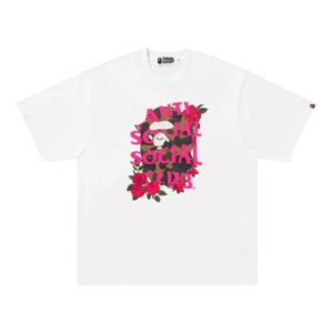 Bape x Anti Social Social Club Tee White