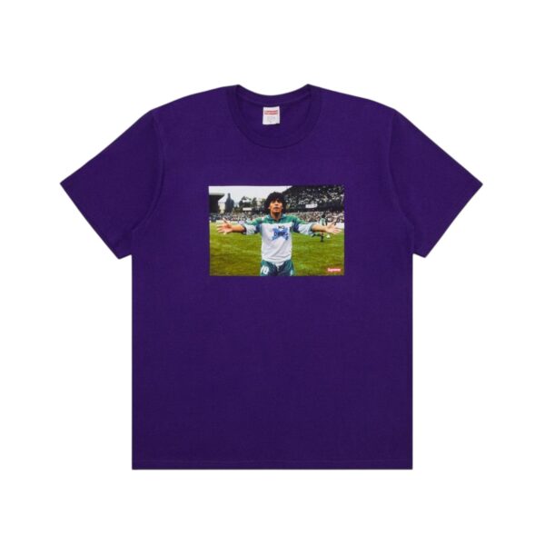 Supreme Maradona Tee Purple