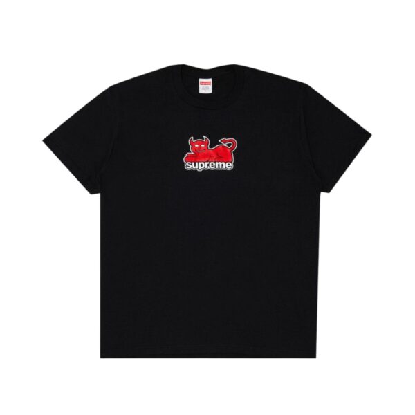 Supreme X Toy Machine Devil Cat Tee Black