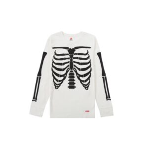 Supreme Hanes Bones Thermal Crew White