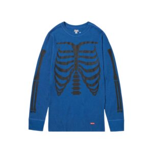 Supreme Hanes Bones Thermal Crew White