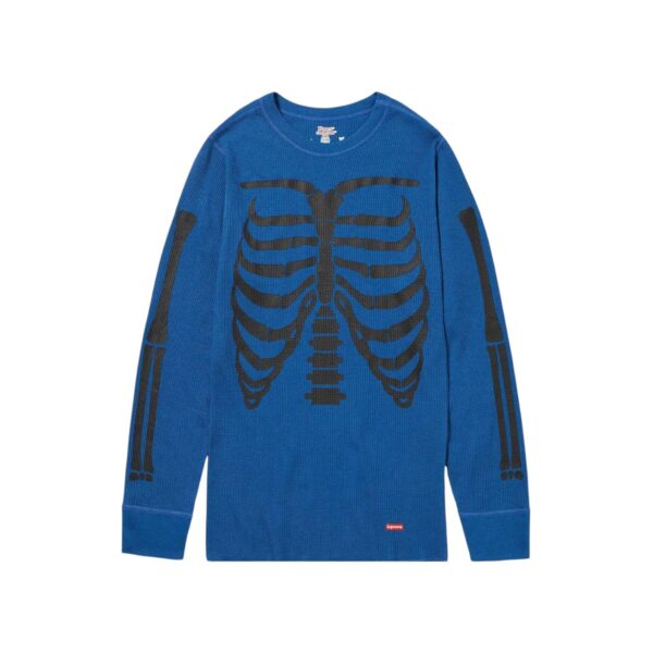 Supreme Hanes Bones Thermal Crew White