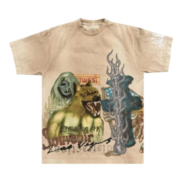 Cactus Jack Bazaar Sourvenir Tee Brown