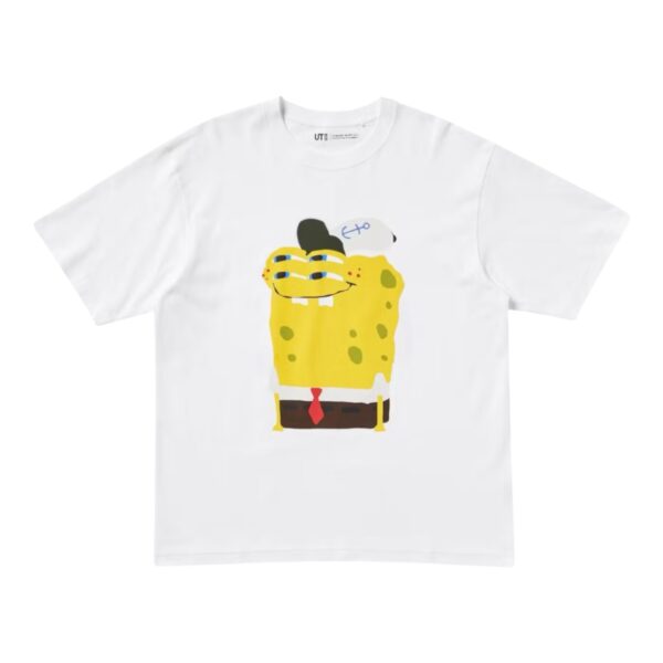 Uniqlo x CPFM Spongebob Ut Blanca