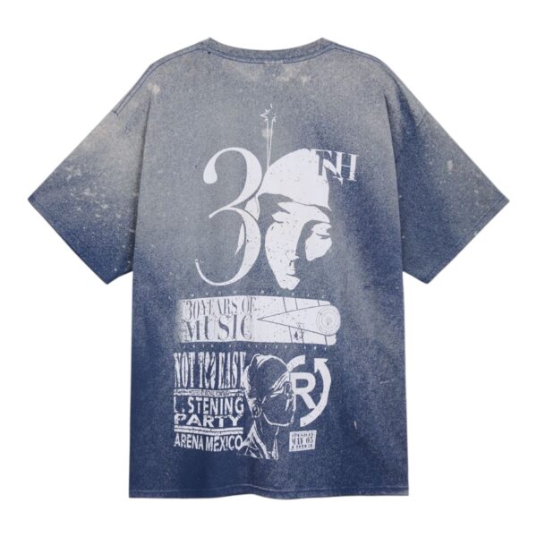 DVNO Records Distressed Hit Graphic Tee - Image 2