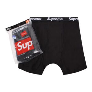 Boxer Paquete de 4 Supreme Negro