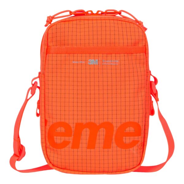 Supreme 3M Shoulder Bag Reflective Naranja - Image 2