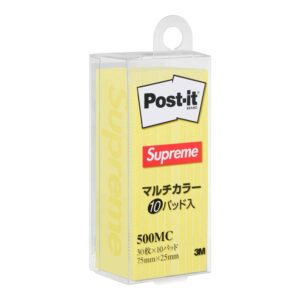 Supreme Post-Its (10 pack) 500 MC amarillo
