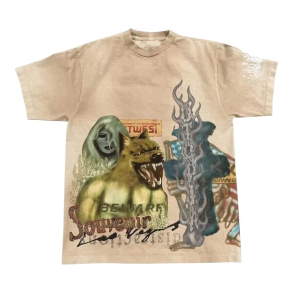 Travis Scott CJ Bazaar Sourvenir Tee Brown